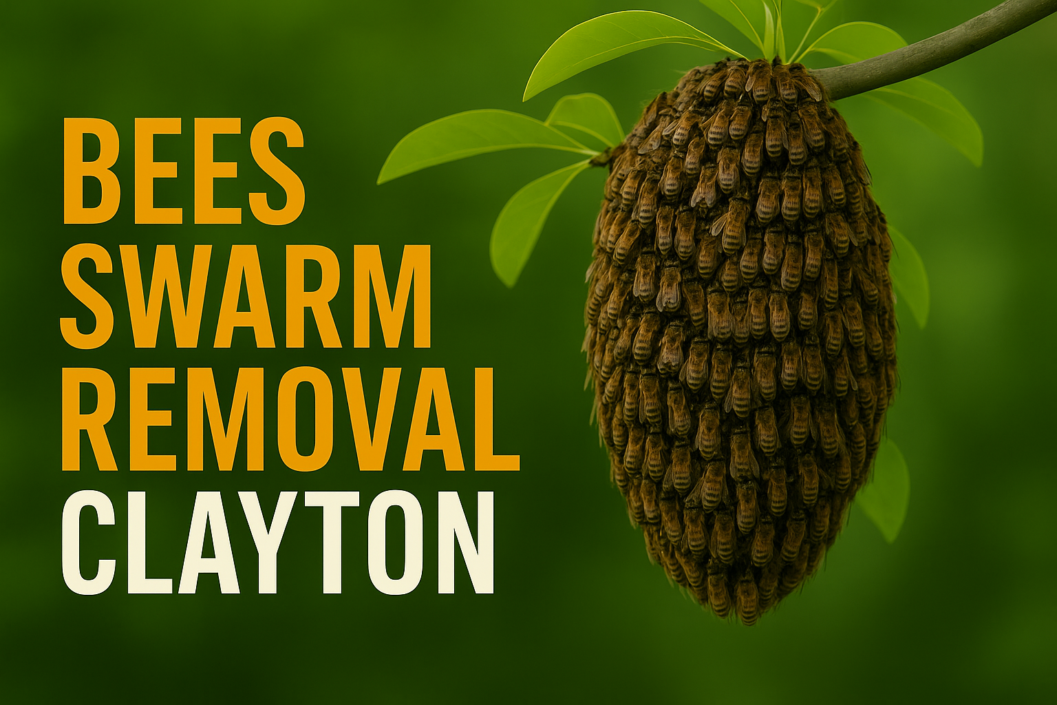 looking for Bees Swarm Removal